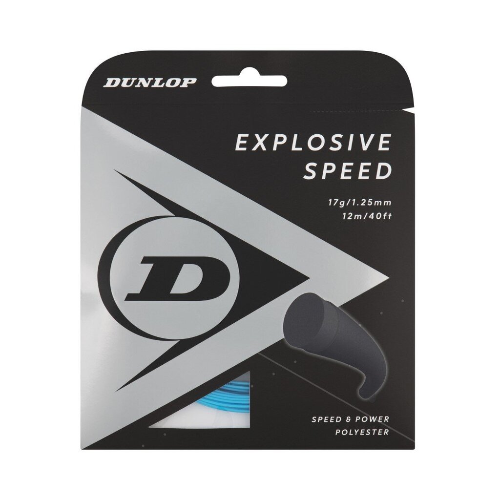 Tennise paelad Dunlop EXPLOSIVE SPEED 1,25mm17G 12M цена и информация | Välitennise tooted | hansapost.ee