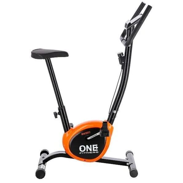 Jalgratta trenažöör One Fitness RW3011, must/oranž hind ja info | Velotrenažöörid | hansapost.ee
