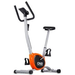 Велотренажёр One Fitness RW3011, оранжевый/белый цена и информация | Велотренажеры | hansapost.ee