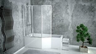 Акриловая ванна Piramida Integra + стена из стекла цена и информация | Ванны | hansapost.ee