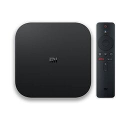 Multimeediamängija Xiaomi Mi TV Box S, must цена и информация | Мультимедийные проигрыватели | hansapost.ee