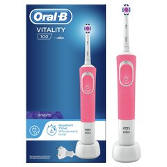 Oral-B Vitality 100 Pink 3D White цена и информация | Электрические зубные щетки | hansapost.ee