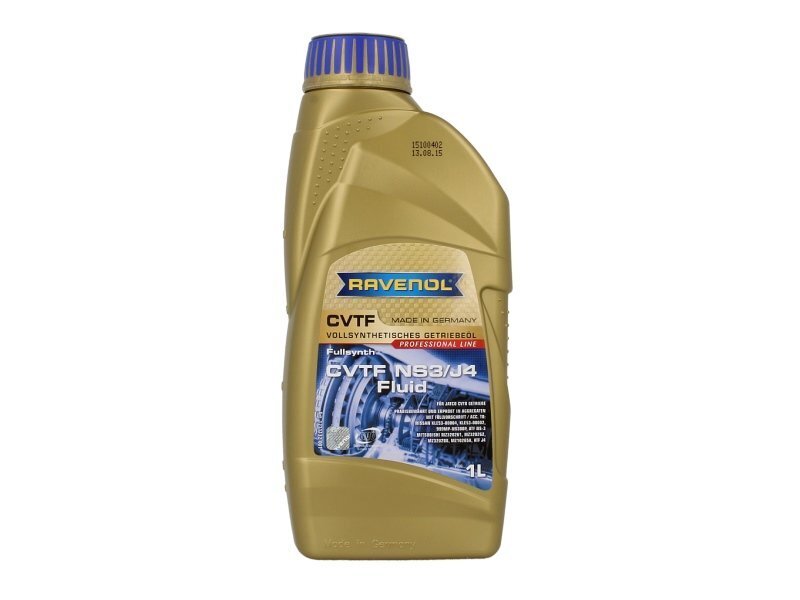 Käigukastiõli RAVENOL ATF Fluid CVTF NS-3/J4 Fluid Mitsubishi/Nissan/Renault õli variaatoritele 1L цена и информация | Eriotstarbelised määrdeõlid ja määrdevedelikud | hansapost.ee