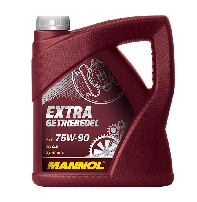 Transmissiooniõli Mannol Extra Getriebeoel SAE 75W-90, 4L цена и информация | Eriotstarbelised määrdeõlid ja määrdevedelikud | hansapost.ee