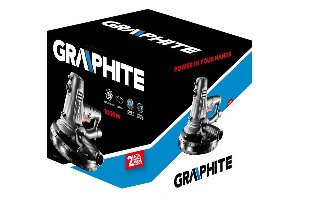 Lagede lihvija Graphite 1050W 59G262 hind ja info | Lihvmasinad | hansapost.ee