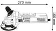 Elektriline nurklihvija Bosch 125mm GWS 750 S 750W hind ja info | Lihvmasinad | hansapost.ee