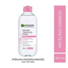 Puhastav mitsellaarvesi näole Garnier Skin Naturals All in 1 400 ml цена и информация | Аппараты для ухода за лицом | hansapost.ee