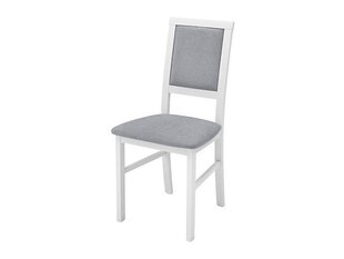 Набор их 2-х стульев BRW Robi, серый/белый цена и информация | Стулья для кухни и столовой | hansapost.ee