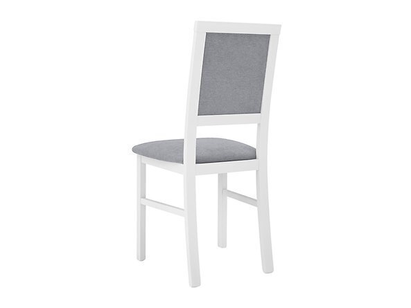 2-tooli komplekt BRW Robi, hall/valge hind ja info | Köögitoolid, söögitoolid | hansapost.ee