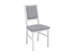 2-tooli komplekt BRW Robi, hall/valge hind ja info | Köögitoolid, söögitoolid | hansapost.ee
