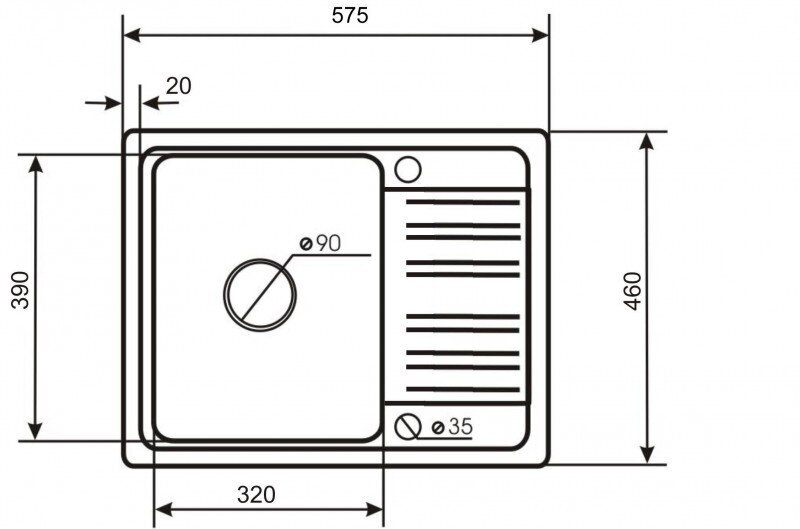 Köögivalamu Aquasanita Notus SQ102 hind ja info | Köögivalamud | hansapost.ee