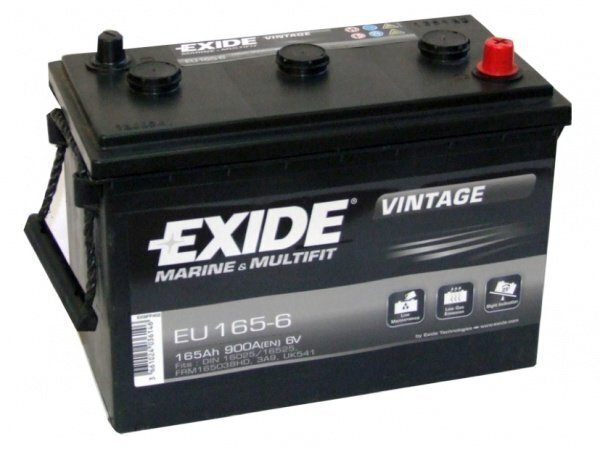 Aku EXIDE EU165-6 165 Ah 900 A hind ja info | Autoakud | hansapost.ee