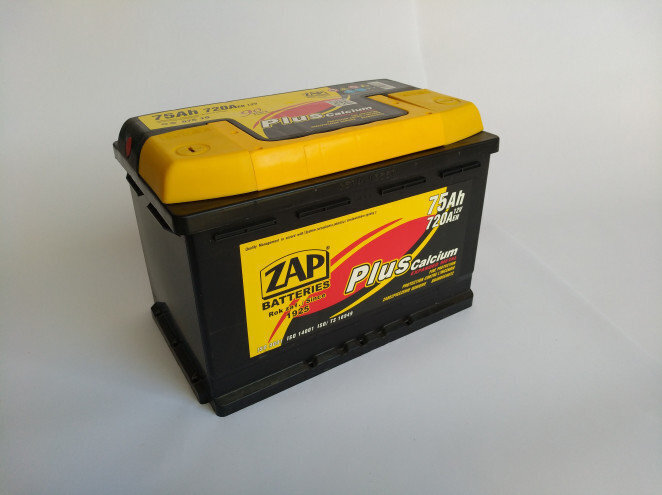 Aku ZAP Plus (+ -) 75Ah 720A цена и информация | Autoakud | hansapost.ee