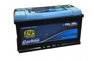 ZAP Carbon EFB 100Ah 800A aku цена и информация | Аккумуляторы | hansapost.ee