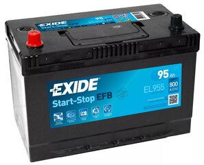 Aku EXIDE EL955 95 Ah 800 A EFB hind ja info | Exide Autoakud ja akulaadijad | hansapost.ee