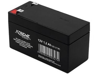 Свинцовый аккумулятор Xtreme AGM 12В 1.2Ач цена и информация | Аккумуляторы | hansapost.ee