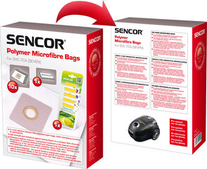 Sencor SVC7, 10 tk цена и информация | Аксессуары для пылесосов | hansapost.ee
