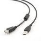 Gembird USB pikendus USB 2.0 A (M) - (F), 4.5m цена и информация | Juhtmed ja kaablid | hansapost.ee