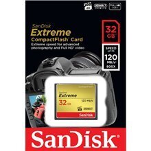 Mälupulk SANDISK Extreme CF 120MB/s 32 GB цена и информация | Fotoaparaatide mälukaardid | hansapost.ee