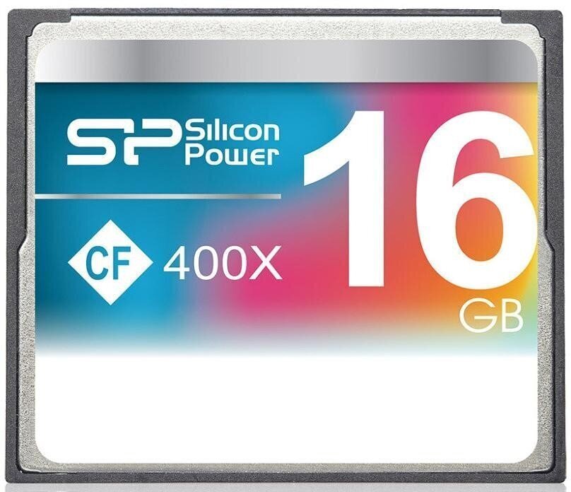 Silicon Power mälukaart CF 16GB 400x цена и информация | Fotoaparaatide mälukaardid | hansapost.ee