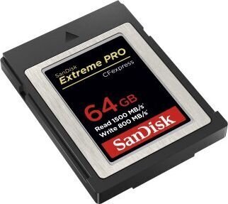 Mälupulk SANDISK Extreme Pro 64GB CFexpress Card цена и информация | Fotoaparaatide mälukaardid | hansapost.ee