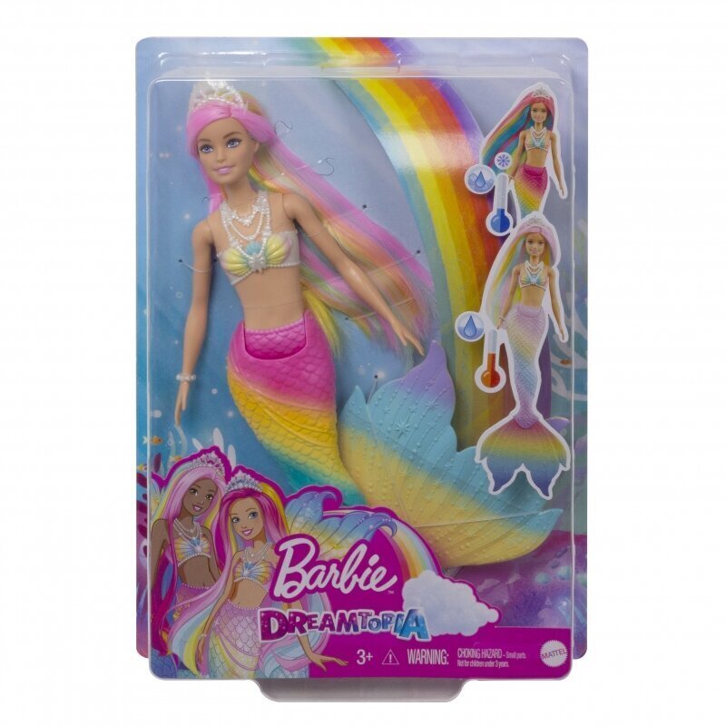 Nukk Barbie Dreamtopia merineitsi, muutuva värviga hind ja info | Mänguasjad tüdrukutele | hansapost.ee