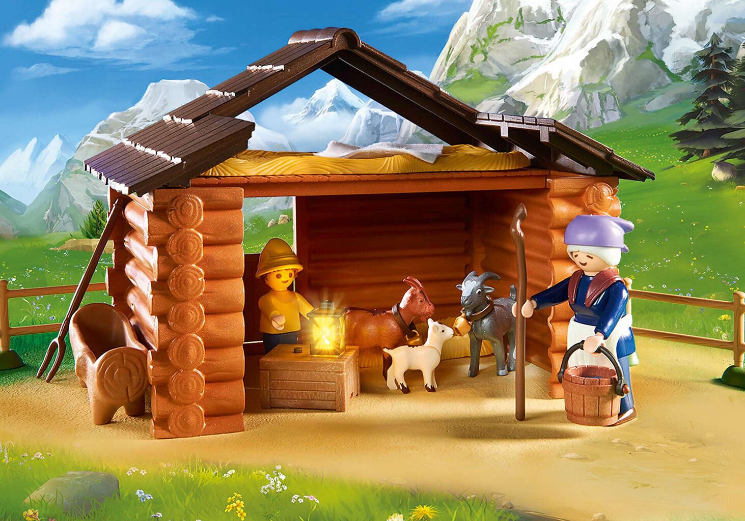 Peetri kitseait 70255 PLAYMOBIL® Heidi цена и информация | Klotsid ja konstruktorid | hansapost.ee