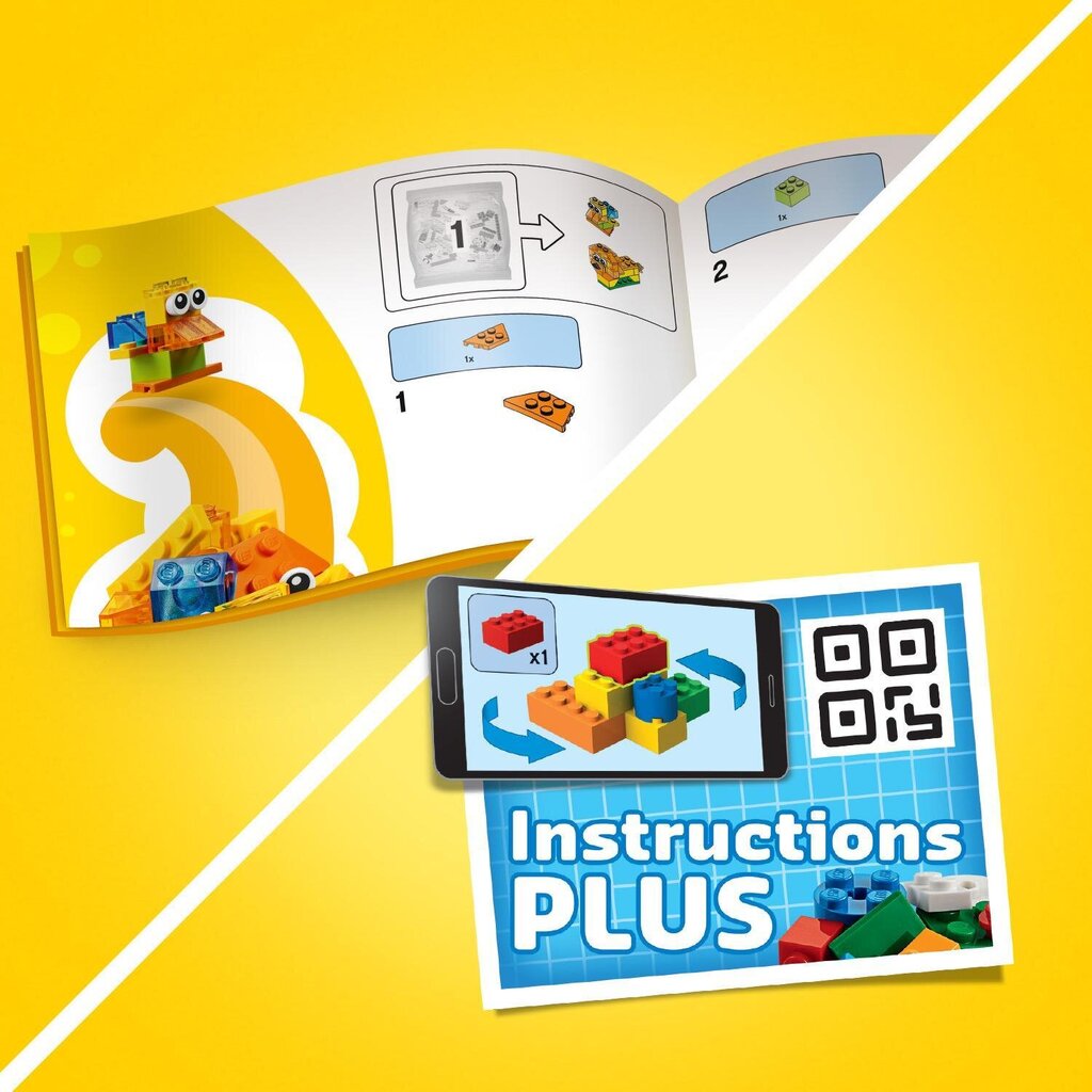 11013 LEGO® Classic Creative Läbipaistvad klotsid цена и информация | Klotsid ja konstruktorid | hansapost.ee
