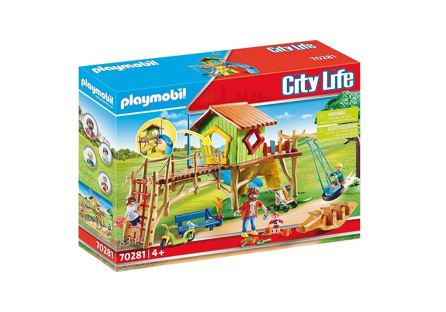 70281 PLAYMOBIL® City Life, Mänguväljak цена и информация | Klotsid ja konstruktorid | hansapost.ee