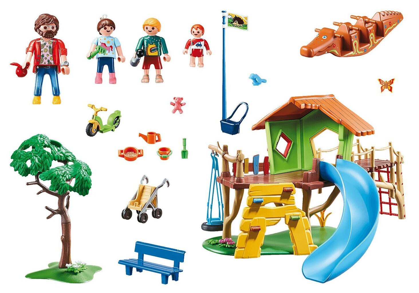 70281 PLAYMOBIL® City Life, Mänguväljak цена и информация | Klotsid ja konstruktorid | hansapost.ee