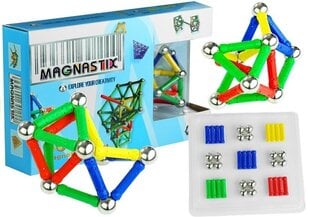 Magnetiline hariv konstruktor, 60 osaline цена и информация | Конструкторы и кубики | hansapost.ee