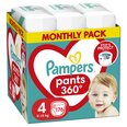 Подгузники-трусики PAMPERS Pants Monthly Pack 4 размер 9-15кг, 176 шт.