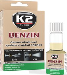 K2 Bensiinipihusti ja kütusesüsteemi puhastusvahend, 50 ml hind ja info | Kütuselisandid ja õlilisandid | hansapost.ee