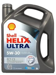 Mootoriõli Shell Helix Ultra ECT C3 5W-30, 5L hind ja info | Mootoriõlid | hansapost.ee