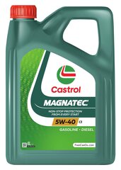 Castrol Magnatec 5W40 C3 моторное масло, 4 л цена и информация | Castrol Автотовары | hansapost.ee