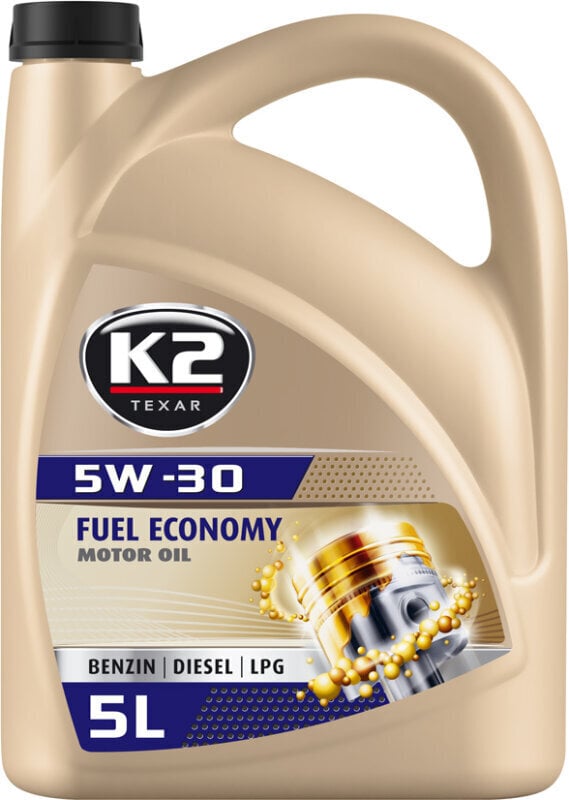 Mootoriõli K2 Fuel Economy 5W-30, 5 L hind ja info | Mootoriõlid | hansapost.ee
