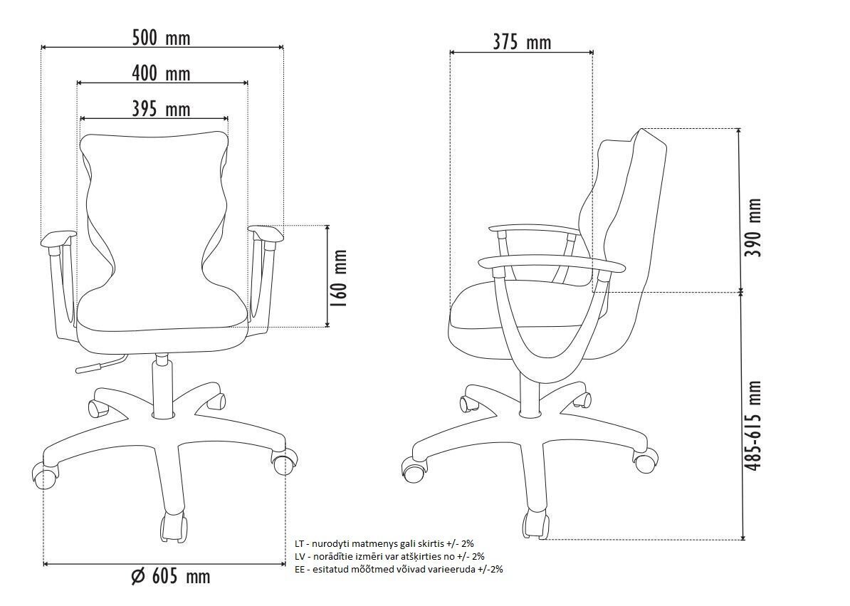 Lastetool, Petit BA5, roosa/värviline hind ja info | Kontoritoolid | hansapost.ee