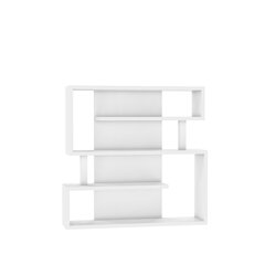 Riiul ADRK Furniture Felipe 152x151 cm, valge hind ja info | Riiulid | hansapost.ee