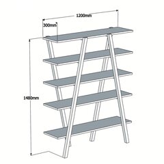 Riiul Kalune Design Perla, pruun price and information | Shelves | hansapost.ee