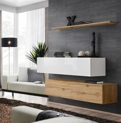 Комплект мебели для гостиной Switch SB 2, белый / дуб цена и информация | Секции | hansapost.ee