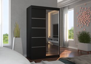 Шкаф ADRK Furniture Nicea, черный цена и информация | Шкафы | hansapost.ee