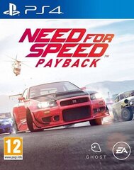 Need for Speed Payback PS4 price and information | Console and computer games | hansapost.ee