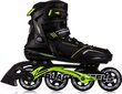 Rulluisud Blackwheels Slalom, must/roheline hind ja info | Rulluisud ja tarvikud | hansapost.ee