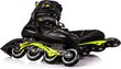Rulluisud Blackwheels Slalom, must/roheline цена и информация | Rulluisud ja tarvikud | hansapost.ee