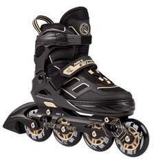 Reguleeritava suurusega rulluisud Nils Extreme NA14174A, mustad price and information | Roller skates and accessories | hansapost.ee