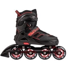 Reguleeritava suurusega rulluisud Nils Extreme NA14174A, must/punane price and information | Roller skates and accessories | hansapost.ee