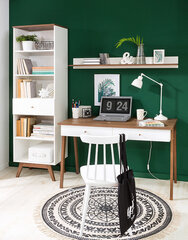 Письменный стол Heda 2S, белый цена и информация | Black Red White Офисная мебель | hansapost.ee