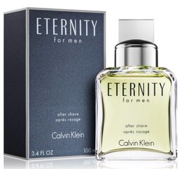 Calvin Klein Eternity Aftershave meestele 100 ml hind ja info | Dušigeelid ja deodorandid meestele | hansapost.ee