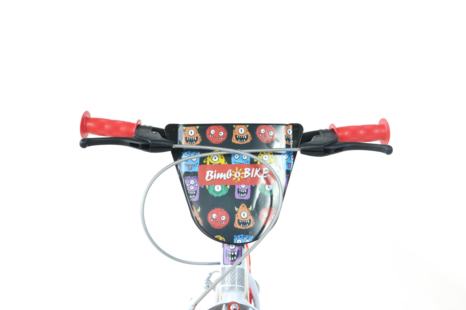 Poiste jalgratas Bimbo Bike 16", valge/punane цена и информация | Jalgrattad | hansapost.ee