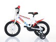 Poiste jalgratas Bimbo Bike 16", valge/punane hind ja info | Jalgrattad | hansapost.ee